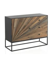 aparador-madera-laminada-1-puerta-y-3-cajones-con-base-metalica